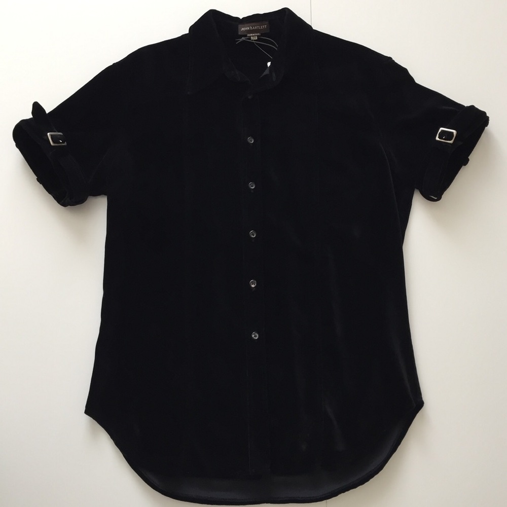 John Bartlett Vintage 90’s Buckle Button Up Shirt